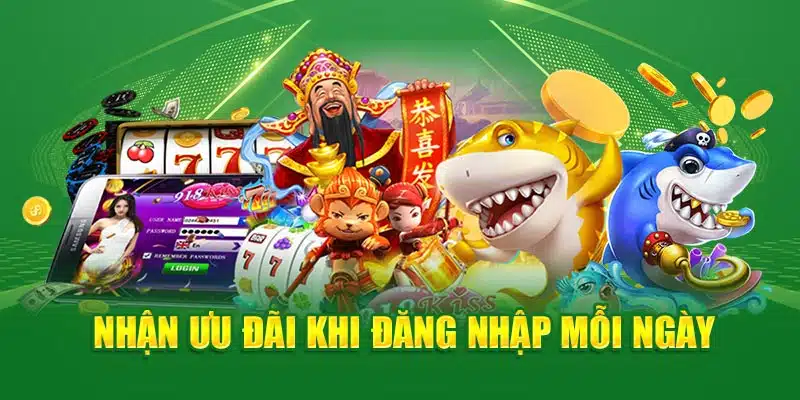 Nhận ưu đãi khi truy cập account thường xuyên mỗi ngày